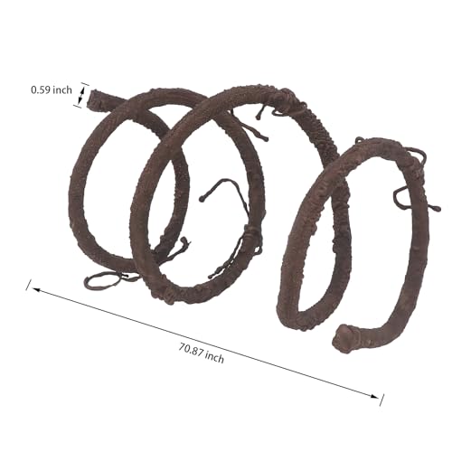 AQUA KT Reptile Twist Climber Flexible Climbing Vine Rain Forest Terrarium Branch for Leopard Gecko Lizard Snake Terrarium Amphibian Decoration