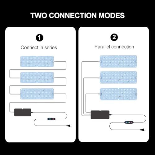 FRGROW 3Pack Flat Grow Lights for Indoor Plants, Seed Starting, Veg, 4/8/12/16/20H Timer, Light and Thin 30W Grow Lights for Under Cabinet Plant/Shelves, Two Connection Modes, Quick Installation - size: XLZB-3Pack-30W
