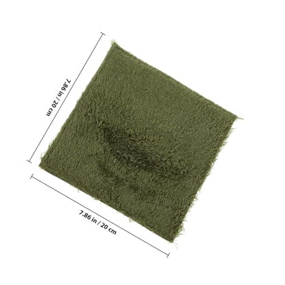Tortoise Bedding Mat Reptile Carpet Substrate Liner for Terrarium Pet Tortoise Lizard Habitat Moisture Retention Washable Reusable Moss Terrarium Mat