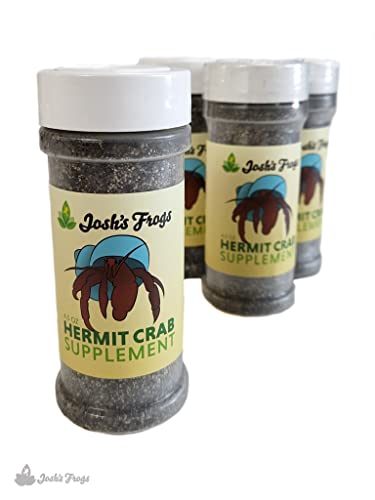 Josh's Frogs Hermit Crab Mineral Supplement Blend (4.5 oz)- Greensand Earthworm Castings Calcium