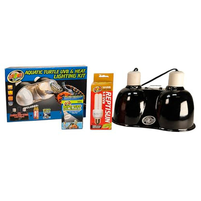 Zoo Med Aquatic Turtle UVB & Heat Lighting Kit
