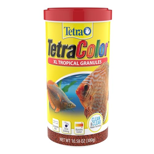 Tetra 16262 127 oz Color Tropical Granules, One Size - size: 10.58 Ounce (Pack of 12)