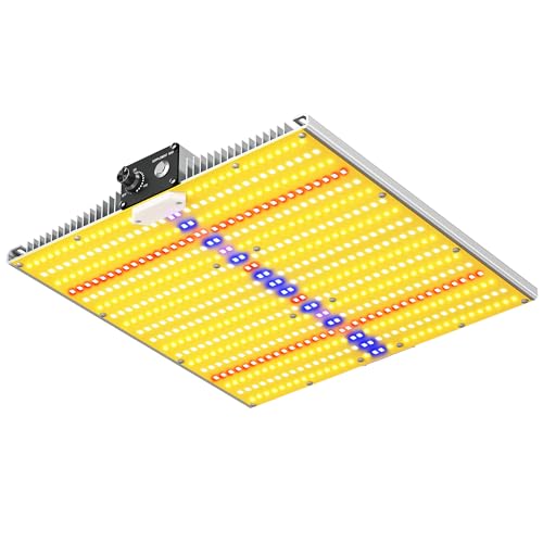 2026 Upgraded SAYHON SH1200 Led Grow Light,Dimmable Full Spectrum LED Growing Lights with UV&IR for Indoor Plants Greenhouse Increase Yield & Crop Quality, Plant Growing Lamps,Cover 2x2 Grow Light - size: SH1200 Dimmable