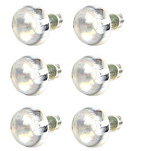 Zoo Med Reptile Basking Spot Lamp 50 Watt - 6 Bulbs Total (3 Packs with 2 per Pack) | (3 Packs)