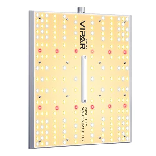 VIPARSPECTRA XS1000 Led Grow Light Compatible with Samsung LM301H High PPFD, Dimmable High Efficiency Grow Lights for Indoor Plants, Full Spectrum Daisy Chain Plant Light for 2x2/ 3x3 Grow Tent - size: 100W without lens