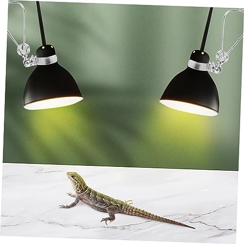 BESPORTBLE 2sets Adjustable Reptile Heat Lamp Holder Clamp for Turtle Lamps Strong Stand Fixture for Leopard Gecko Light 2pcs*2