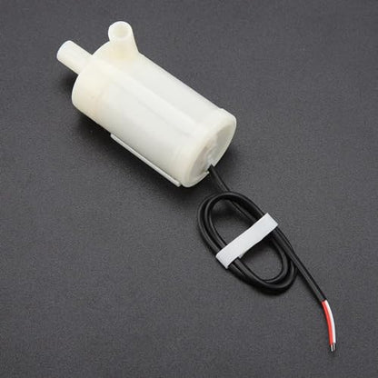 Zopsc Amphibious Submersible Pump, DC 3V 5V 6V Low Noise Horizontal Water Pump, Small Fountain for Aquarium Pond, Tiny Quiet Circulation