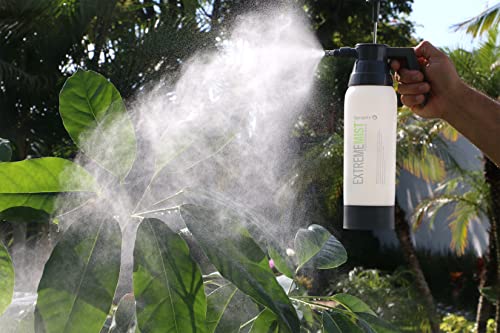 ExtremeMIST High-Performance Garden Sprayer - Ultimate Plant Mister & Spray Bottle for Plants - Horticultural Hand Pump Sprayer with Adjustable Brass Nozzle - Outdoor & Indoor Plant Humidifier - 32 Oz - style: 32 oz