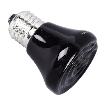 Yosoo Health Gear Reptile Heat Lamp Ceramic Emitter, No Light Heat Bulbs for Cats, Chickens, Parrots, Reptiles and Small Animals (50w) - style: 50w