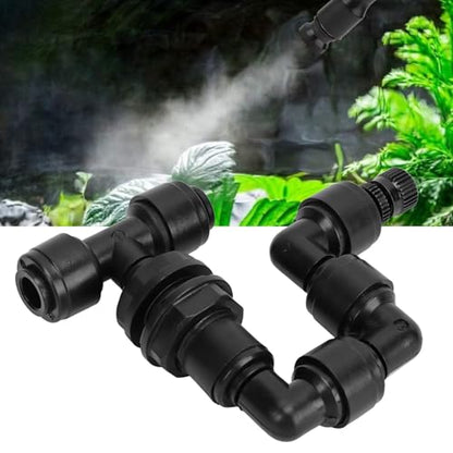 Reptiles Fogger Mist Sprinkler Reptiles Terrarium Nozzle Adjustable Terrarium Misting Accessories Cooling Misting System