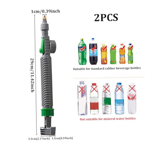 Hand Pump Sprayer, 2 Modes Pressure Sprayer with Adjustable Nozzle, Garden with Extended Water Pipe for Home Lawn Garden Watering Pump