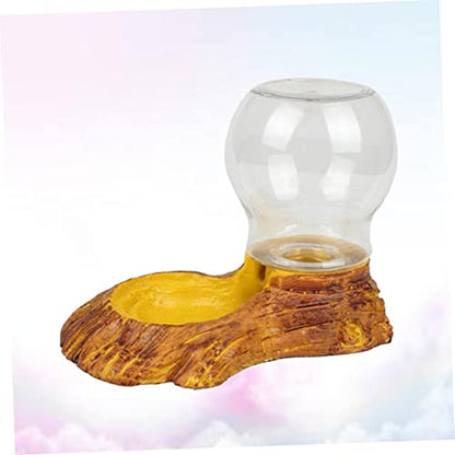 HANABASS Water Feeder for Reptiles Pet Drinking Fountain Craft Smooth Surface Easy to Clean