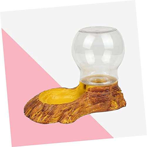 HANABASS Water Feeder for Reptiles Pet Drinking Fountain Craft Smooth Surface Easy to Clean