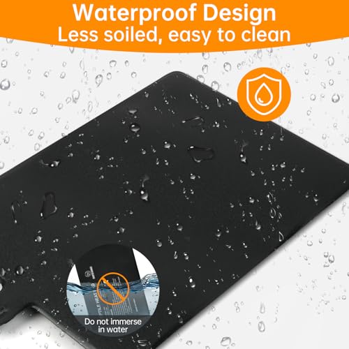 Reptile Heat Pad with Digital Thermostat, Under Tank Terrrarium Heat Mat 24W 8 * 18 Inch, Temperature Controller Heating Pad for Reptile, Turtles, Lizards, Snake, Hermit Crab, Frogs - size: Digital 24W