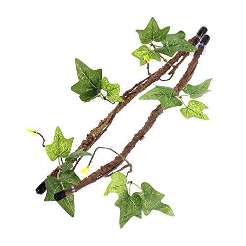 Climbing Vine Small Pet Suction Cup Branch Climbing Vine with Suction Cup Branch for Lizards Reptiles