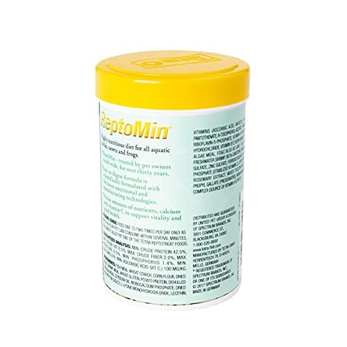 Tetra ReptoMin Floating Food Sticks for Aquatic Turtles, Newts and Frogs - size: 3.17 Ounce (Pack of 1)