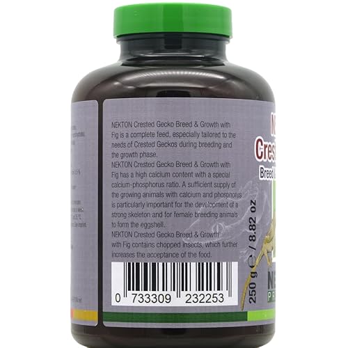 Nekton Crested Gecko Fig for Growth and Breeding 250g (8.82oz) - size: 8.8 Ounce (Pack of 1)
