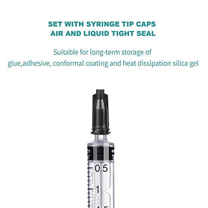 3ml Syringe Without Needle - 3 ml Small Plastic Syringes Sterile Individually Packed with Cap for Lab Medicine Student Measuring Liquid and Pet Dog Cat Baby Feeding Oral Colostrum ( 60 Pack 3cc /ml )
