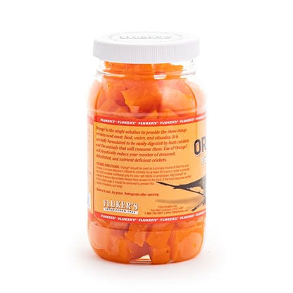 Fluker's Orange Cube Complete Cricket Diet,Gut Load Food for Feeder Insects and Live Crickets,Provides Vitamins,Minerals,and Hydration,12 oz,(Pack of 2) - size: 12 Ounce (Pack of 2)