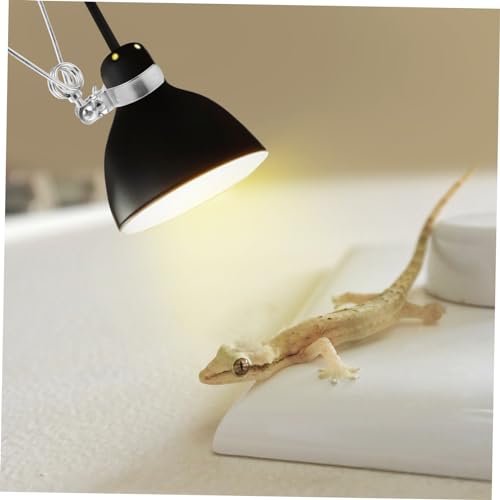 Happyyami 2Pcs Adjustable Clamp Stand for Reptile Heat Lamps Durable Fixture for Turtle and Lizard Lighting Heat Resistant and Sturdy Design for Reptile Habitat Setup