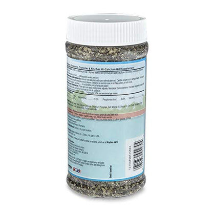 Kaytee Hi-Calcium Grit for Small Birds - Jar 21 oz - size: 1.31 Pound (Pack of 1)