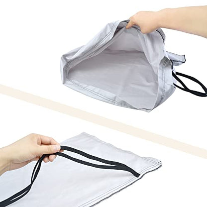 2 Pack Cloth Snake Reptile Bag with Bite Free Pouch Corner Drawstring for Capturing Moving Transporting Hunting Catching Snakes Reptiles to Vet or Travel - size: 20x28