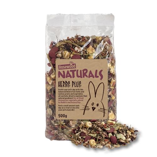 Naturals Rosewood Herb Plus Small Animal Treat (500g)