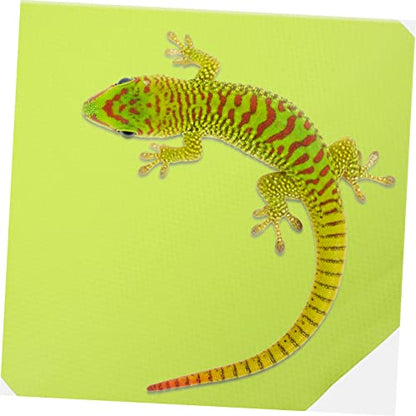 TOYANDONA Reptile Carpet Bedding for Terrarium Non Slip Washable Substrate Mat for Lizards Tortoises Snakes Durable Easy to Clean Reptile Accessories