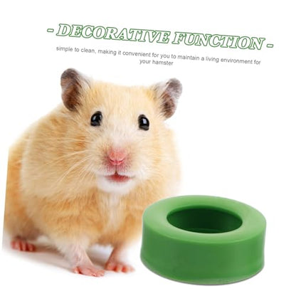 YARNOW 6pcs Reptile Feeding Bowl Spill-Resistant Design Escape Prevention for Bearded Dragons Geckos Lizards Detachable Bottom Easy to Clean Small Reptile Food Dish