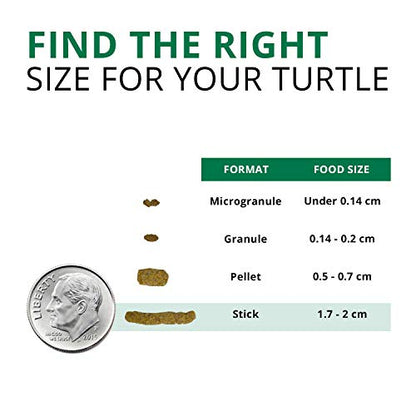 Fluval Bug Bites Turtle Food, Sticks for Medium to Large Sized Turtles, 3.74 lb., A6596, Brown - size: 3.74 lb