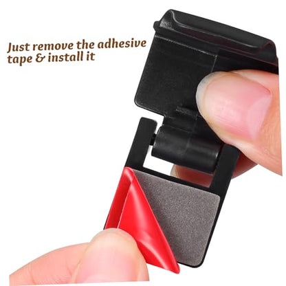 Kichvoe 6pcs Reptile Terrarium Buckle Lock Clips for Glass Turtle Feeding Tank Easy Install Escape Locks for Tropical Amphibian and Insect Boxes Lightweight Secure Latches for Breeding