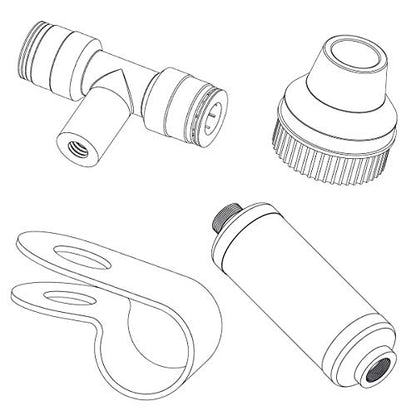 Residential Patio Misting System- Made in USA Pump- 200 psi Mid Pressure Patio Misting System-12 Nozzles Misting System. Cools by up to 30 Degrees.