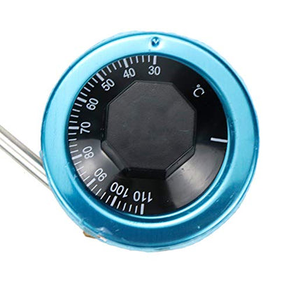 30-110 Celsius 125V/250VAC Adjustable Temperature Control Thermostat - Pack of 2 - style: 30-110C