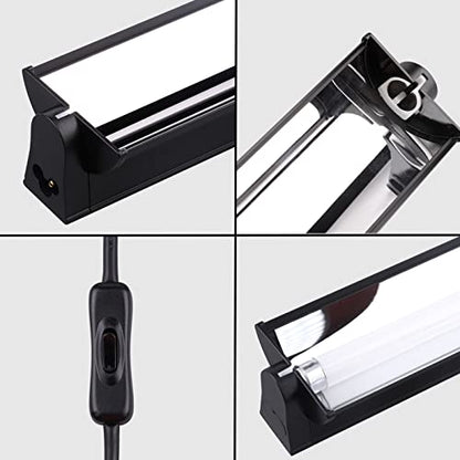 Aiicioo T5 UVB Lighting Combo Kit 39W - T5 UVB Reptile Light Fixture and 5.0 UVB Light Bulb for Bearded Dragon Leopard Gecko (34Inch 39W) - size: 34Inch 39W