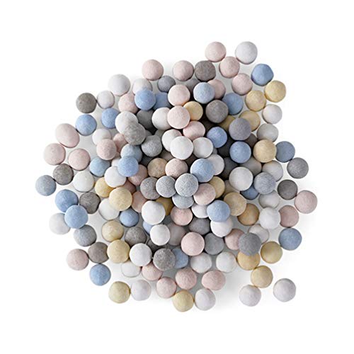Aquarium Filter Media Ceramic Bio Balls Bio Filter Media Bio Ceramic Rings for Marine and Freshwater Fish Tank 99% Dust Free