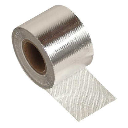 Design Engineering Cool-Tape Plus | Self-Adhesive Heat Reflective Tape | 2" x 60' Roll | High-Temp (up to 400F) Flexible Heat Shielding for Automovtive & Industrial Use - size: 2 inch x 60 foot Roll