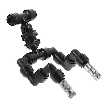 Reptile Spray Head for Tank Watering Humidity Misting Nozzle for Terrariums Design for Moss and Plants Easy Installation Compact - size: 14.00X13.50X2.00CM