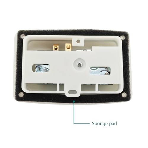Humidistat Switch 4655, Manual Digital Control for Whole-House Duct or Wall Mounted Humidifier, 24VAC, White