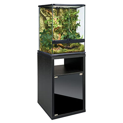 Exo Terra Terrarium Cabinet, Small - Reptile and Amphibian Terrarium Stand - Measures 17.88 W x 17.88 D x 27.75 H Inches - size: 18 Inches