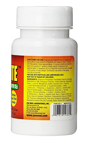 Zoo Med Reptivite Reptile Vitamins - size: 2 Ounce (Pack of 1)