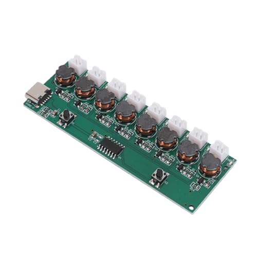 SUNGOOYUE Ultrasonic Mist Maker Circuit Board Humidifier Module Diy For Reptile Terrarium Plant Humidifying, Electronic Atomizer Driver 6 Plates (8 Heads) - color: 8 Heads
