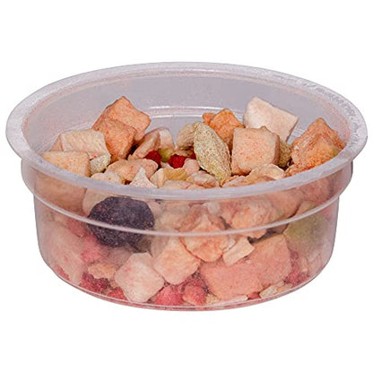 Healthy Herp Fruit Mix Instant Meal Reptile Food - Bearded Dragon Accessories & Bearded Dragon Food - Nutritious Blend for Bearded Dragons, Box Turtles, Tortoises, Hermit Crabs - 7 x 0.21 oz (6g) Cups - size: 1.47 Ounce (Pack of 1), style: 7-Pack Cups