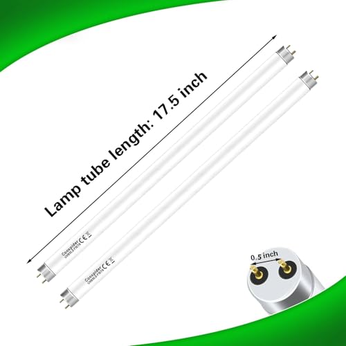 2-Pack UVB UVA Reptile Light 10.0 Bulb, 15W 18inch T8 Fluorescent Desert Lamp, UVA for Bearded Dragon Tortoise Reptile & Amphibian (T8 15W 18inch 10.0 Bulb G13) - style: T8/15W (18In Replacement Bulb*2)