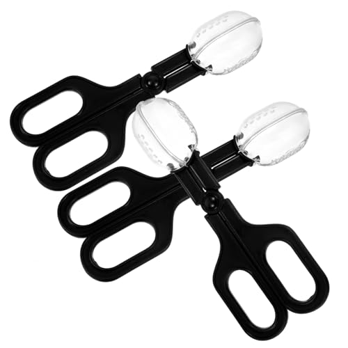 POPETPOP 3pcs Small Plastic Scoop for Hamster Poop Picking and Guinea Pig Waste Disposal Versatile Tool for Pet Cages and Feeding Small Reptiles Portable and Easy to Use
