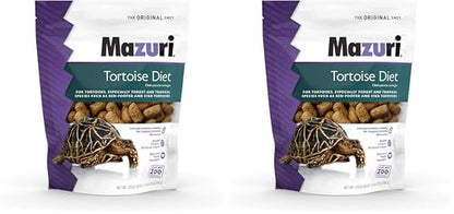Mazuri | Tortoise Diet | 1.25 Pound (1.25 LB) Bag (Pack of 2) - size: 1.25 Pound (Pack of 2)