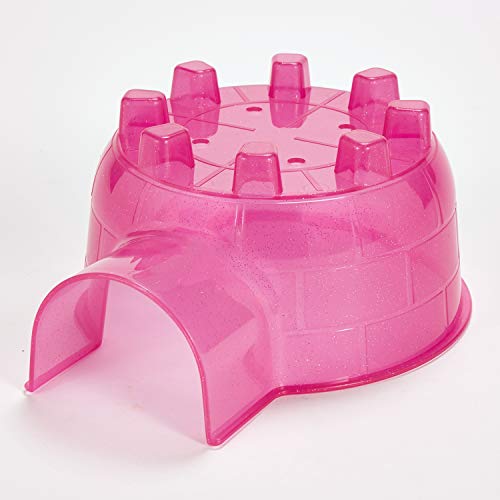 Kaytee Igloo Habitat Hideout For Pet Hamsters, Gerbils, Rats, and Other Small Animals, Mini - size: Mini
