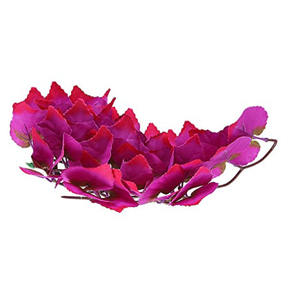 Artificial Reptile Plants, Terrarium Hanging Plants Vines Artificial Leaves Habitat Decorations with Suction Cup for Bearded Dragon Hermit Crab Lizard Snake Geckos Chameleon - size: T-1034J1
