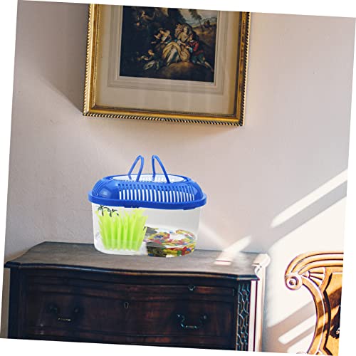 Mobestech Reptile Humidifier for Tortoise Box High Humidity Decor Fake Plants Adjustable Water Vapor Output for Reptile Terrariums and Habitats