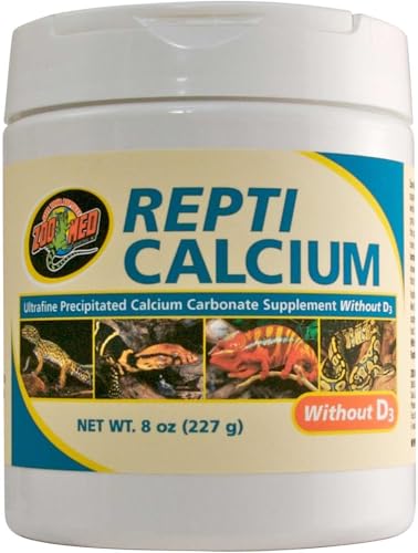 Zoo Med Repti Calcium Without D3 8 oz - Pack of 6