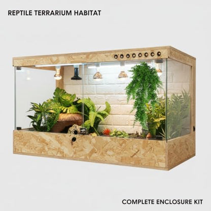 4 Pack Artificial Hanging Plants for Terrarium, Realistic Reptile Vines with Suction Cups for Snake Tank, Bearded Dragon Habitat, Gecko Climbing Decorsnake Plant